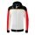 Erima Training Jacket Change with Hood (recycled Polyester, durable, with zip pockets) white/black Boys