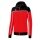 Erima Training Jacket Change with Hood (durable, with zip pockets) red/black Women