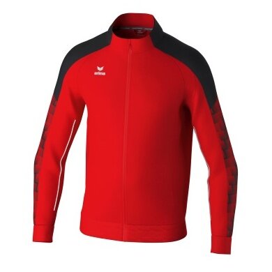 Erima Training Jacket Evo Star (Stand-up Collar, Durable) Red/Black Kids