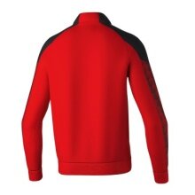 Erima Training Jacket Evo Star (Stand-up Collar, Durable) Red/Black Men's