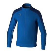 Erima Training Jacket Evo Star (Stand-up Collar, Durable) Royal Blue/Navy Blue Kids