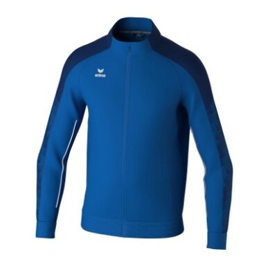 Erima Training Jacket Evo Star (Stand-up Collar, Durable) Royal Blue/Navy Blue Kids