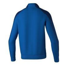 Erima Training Jacket Evo Star (Stand-up Collar, Durable) Royal Blue/Navy Blue Men's