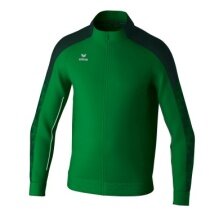 Erima Training Jacket Evo Star (Stand-up Collar, Durable) Emerald Green/Pine Kids