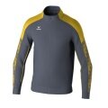 Erima Training Jacket Evo Star (Stand-up Collar, Durable) Grey/Yellow Men's