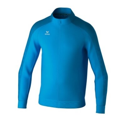 Erima Evo Star Training Jacket (Stand-up Collar, Durable) Curacao Blue Men's