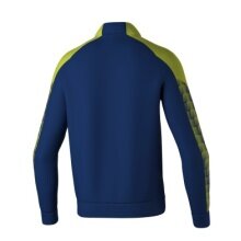 Erima Training Jacket Evo Star (Stand-up Collar, Durable) Navy Blue/Lime Green Kids