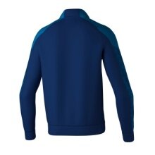 Erima Training Jacket Evo Star (Stand-up Collar, Durable) Navy Blue/Blue Kids