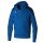 Erima Evo Star Training Jacket with Hood (high wearing comfort) royal blue/navy children