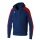 Erima Evo Star Training Jacket with Hood (high wearing comfort) navy blue/red Men's