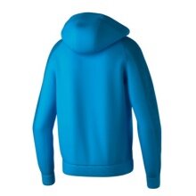 Erima Evo Star Training Jacket with Hood (high wearing comfort) curacao blue Men's