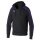 Erima Evo Star Training Jacket with Hood (high wearing comfort) black/purple Kids