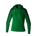 Erima Evo Star Training Jacket with Hood (high wearing comfort) emerald green/pine Ladies