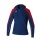 Erima Evo Star Training Jacket with Hood (high wearing comfort) navy blue/red Ladies