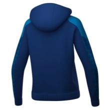 Erima Evo Star Training Jacket with Hood (high wearing comfort) navy blue/blue Ladies