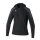 Erima Evo Star Training Jacket with Hood (high wearing comfort) black/grey Ladies