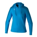 Erima Training Jacket Evo Star with Hood (high wearing comfort) curacaoblue Ladies