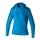 Erima Training Jacket Evo Star with Hood (high wearing comfort) curacaoblue Ladies