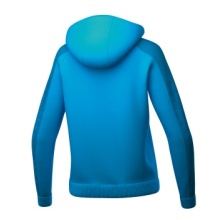 Erima Training Jacket Evo Star with Hood (high wearing comfort) curacaoblue Ladies