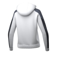 Erima Training Jacket Evo Star with Hood (high wearing comfort) white/black ladies