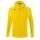 Erima Training Jacket Liga Star with Hood (durable and elastic functional material) yellow/black Men