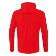 Erima Training Jacket Liga Star with Hood (durable and elastic functional material) red/white Boys