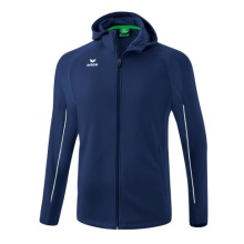 Erima Training Jacket Liga Star with Hood (durable and elastic functional material) navy blue/white Boys