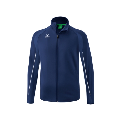 Erima Training Jacket Liga Star Polyester (stand-up collar, durable) navy blue/white Men