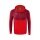 Erima Training Jacket Six Wings with Hood (Cotton Blend, Soft and Comfortable) Red/Bordeaux Boys