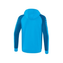 Erima Training Jacket Six Wings with Hood (Cotton Blend, Soft and Comfortable) Curacao Blue Boys