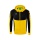 Erima Training Jacket Six Wings with Hood (Cotton Blend, Soft and Comfortable) Yellow/Black Boys