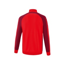 Erima Training Jacket Six Wings Worker (100% Polyester, Stand-up collar, durable) red/bordeaux Boys