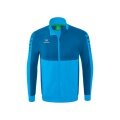 Erima Training Jacket Six Wings Worker (100% Polyester, Stand-up collar, durable) curacao blue Men