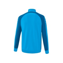 Erima Training Jacket Six Wings Worker (100% Polyester, Stand-up collar, durable) Curacao Blue Boys