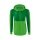 Erima Training Jacket Six Wings with Hood (Cotton Blend, Soft, Comfortable, Tailored Cut) Green/Emerald Women