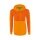 Erima Training Jacket Six Wings with Hood (Cotton Blend, Soft, Comfortable, Tailored Fit) Orange Women