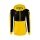 Erima Training Jacket Six Wings with Hood (Cotton Blend, Soft, Comfortable, Tailored Cut) Yellow/Black Women