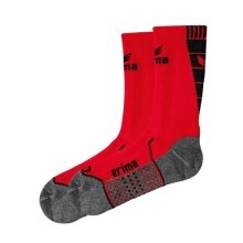 Erima Training Socks Crew red/black - 1 Pair