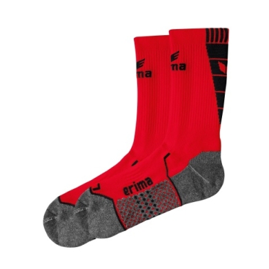 Erima Training Socks Crew red/black - 1 Pair