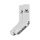 Erima Training Sock Grip (moisture-regulating) white/black - 1 pair