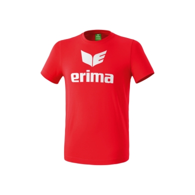 Erima Sport T-shirt Basic Promo Logo (100% Cotton) Red Men