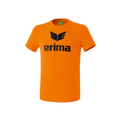 Erima Sport T-shirt Basic Promo Logo (100% Cotton) orange Boys