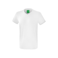 Erima Sport T-shirt Basic Style (100% Cotton, V-neck) white Men