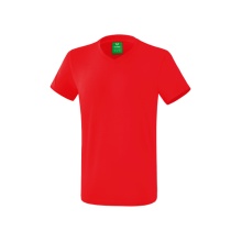 Erima Sport T-shirt Basic Style (100% Cotton, V-Neck) Red Men