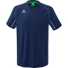 Erima Sport T-shirt Liga Star (robust, elastic, moisture-wicking) navy blue/white Boys