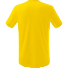 Erima Sport T-shirt Liga Star (robust, elastic, moisture-wicking) yellow/black Boys