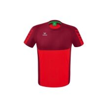 Erima Sport T-shirt Six Wings (100% Polyester, quick-drying, comfortable feel) red/bordeaux Men