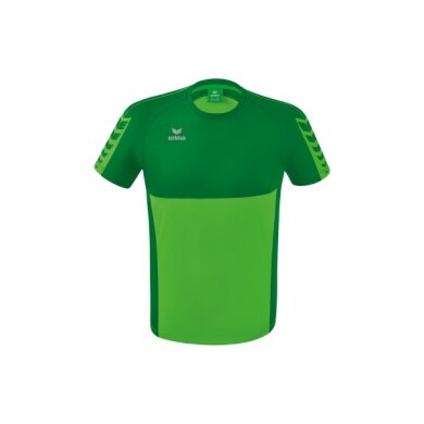 Erima Sport T-shirt Six Wings (100% Polyester, quick-drying, comfortable feel) green/emerald Boys