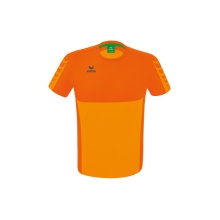 Erima Sport T-shirt Six Wings (100% Polyester, quick-drying, comfortable feel) orange Boys