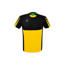 Erima Sport T-shirt Six Wings (100% Polyester, quick-drying, comfortable feel) yellow/black Men